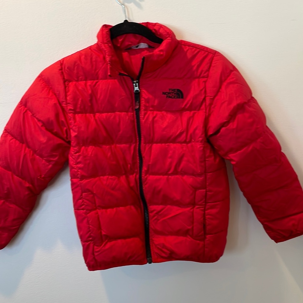 Boys Quilted Puffer Northface Jacket